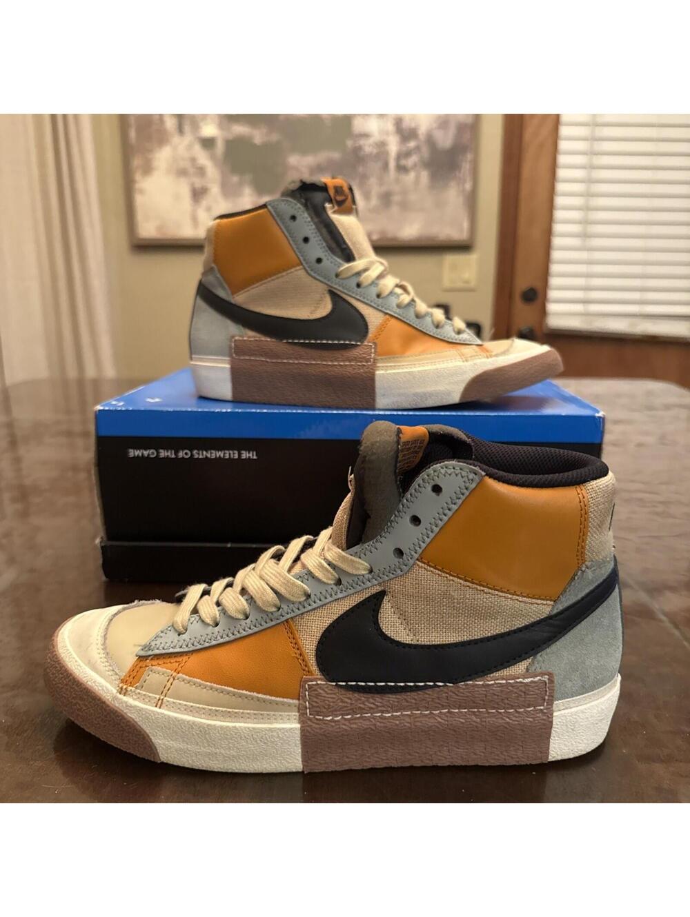 [FJ4186-200] Mens Nike BLAZER MID PRO CLUB 'GRAIN MONARCH' Size 9
